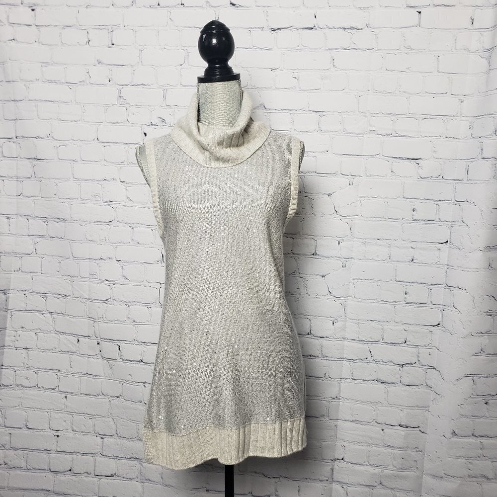 Neiman Marcus The Cashmere Collection Sleeveless Sweater NWT size L meta…